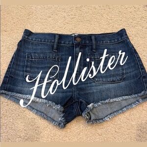 Hollister like new denim shorts size 3